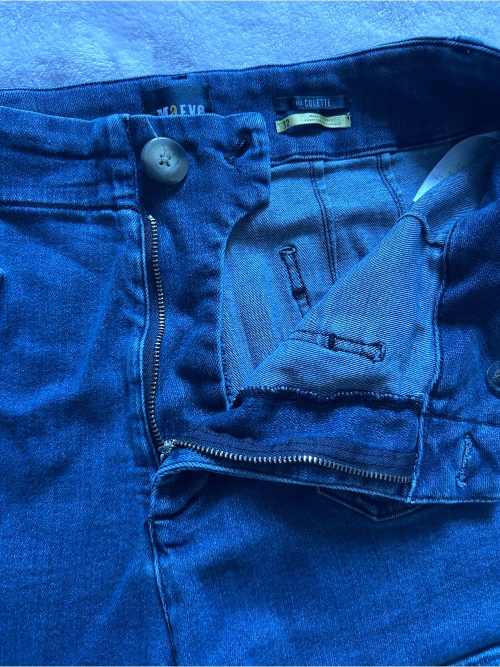 Maeve by Anthropologie The Colette Blue Denim Shorts Size 32 - Picture 6 of 12